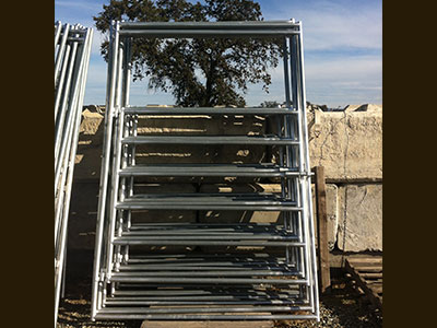 6ft x 9ft 6 Rail Ride Thru Gate