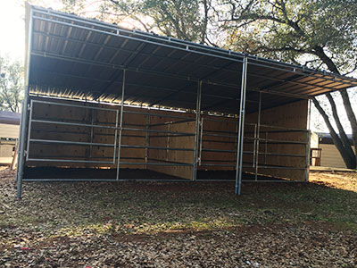 12ft x 24ft 4 Rail Style Shelter