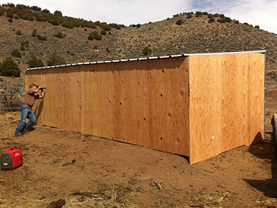 12ft x 24ft 4 Rail Style Shelter
