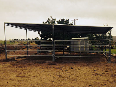 24ft x 24ft Hay Storage